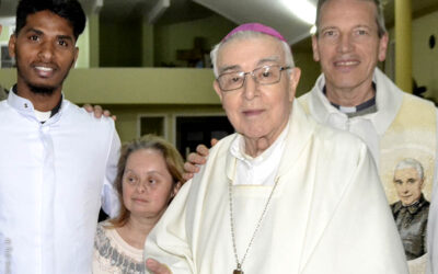Aniversario de sacerdocio y renovación de votos en Claypole